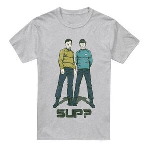 Star Trek Mens Sup T-Shirt / Sport Heather